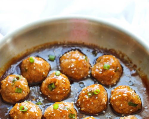 ASIAN QUINOA MEATBALLS