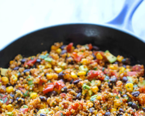 ONE PAN MEXICAN QUINOA